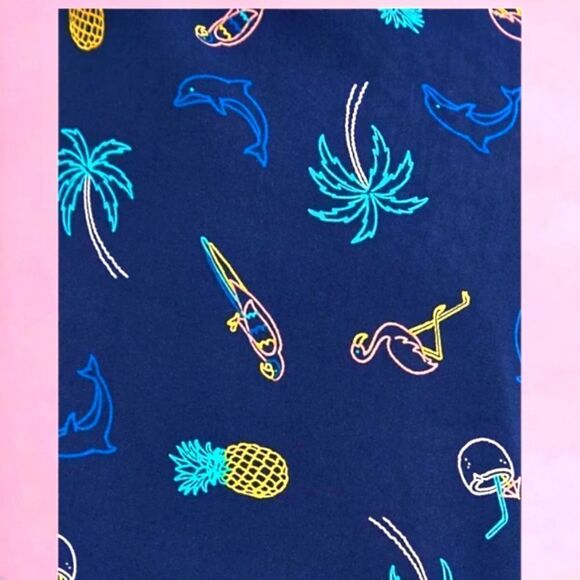 TORRID PLUS SIZE Tropical Print Challis Trapeze Summer dress. - Picture 4 of 15